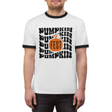 Retro Pumpkin Fest Ringer Tee