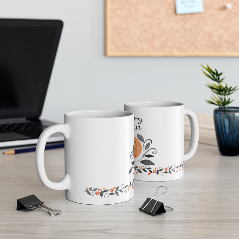 Happy Pumpkin Fest Ceramic Mug 11oz