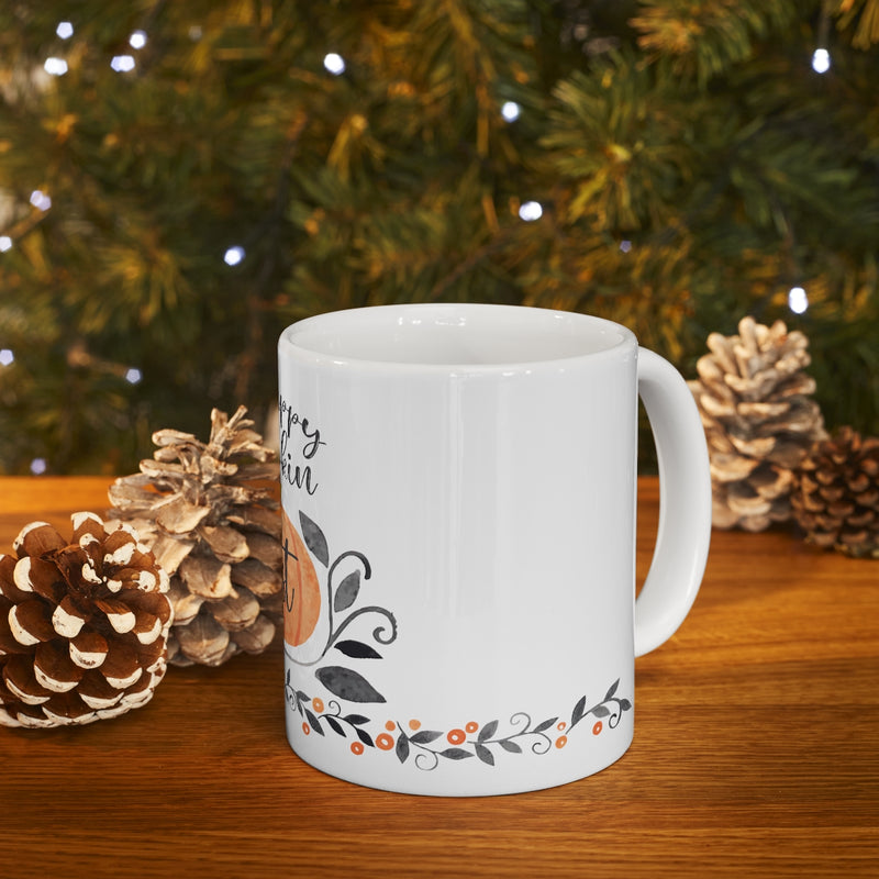 Happy Pumpkin Fest Ceramic Mug 11oz