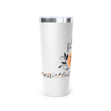 Happy Pumpkin Fest Copper Vacuum Insulated Tumbler, 22oz