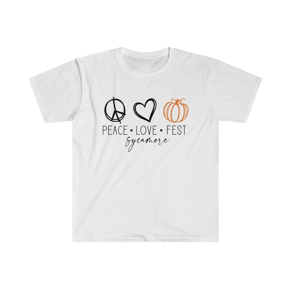 Peace Love Pumpkin Fest Tee