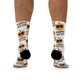 Pumpkin Fest Dude Socks