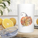 Happy Pumpkin Fest Vacuum Insulated Tumbler, 11oz
