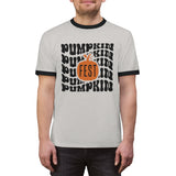 Retro Pumpkin Fest Ringer Tee