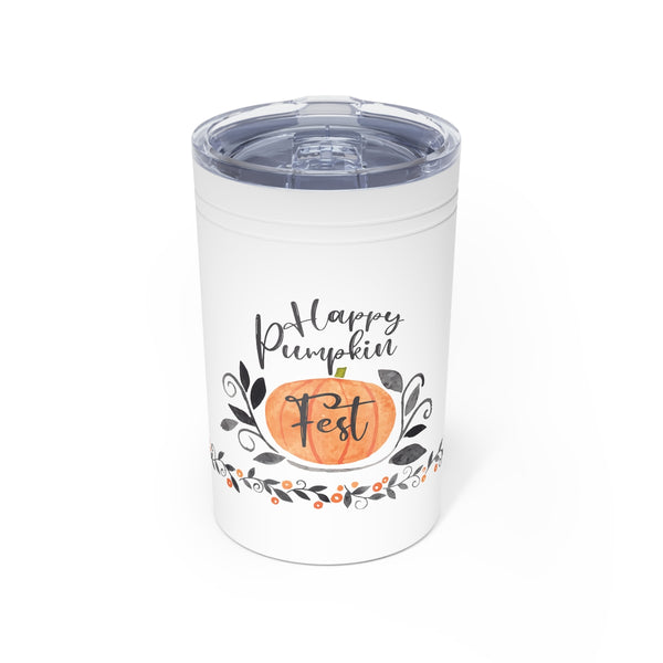 Happy Pumpkin Fest Vacuum Insulated Tumbler, 11oz