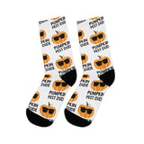 Pumpkin Fest Dude Socks