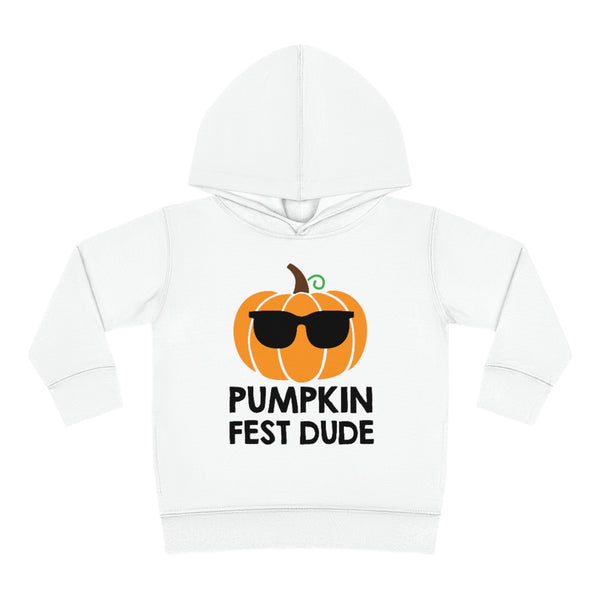 Pumpkin Fest Dude Toddler Hoodie