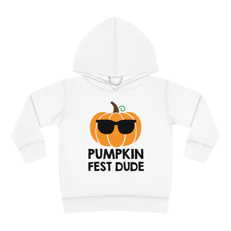 Pumpkin Fest Dude Toddler Hoodie
