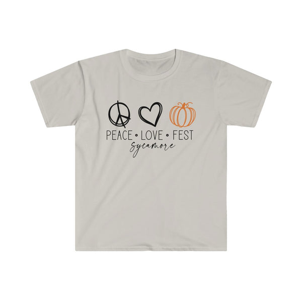 Peace Love Pumpkin Fest Tee