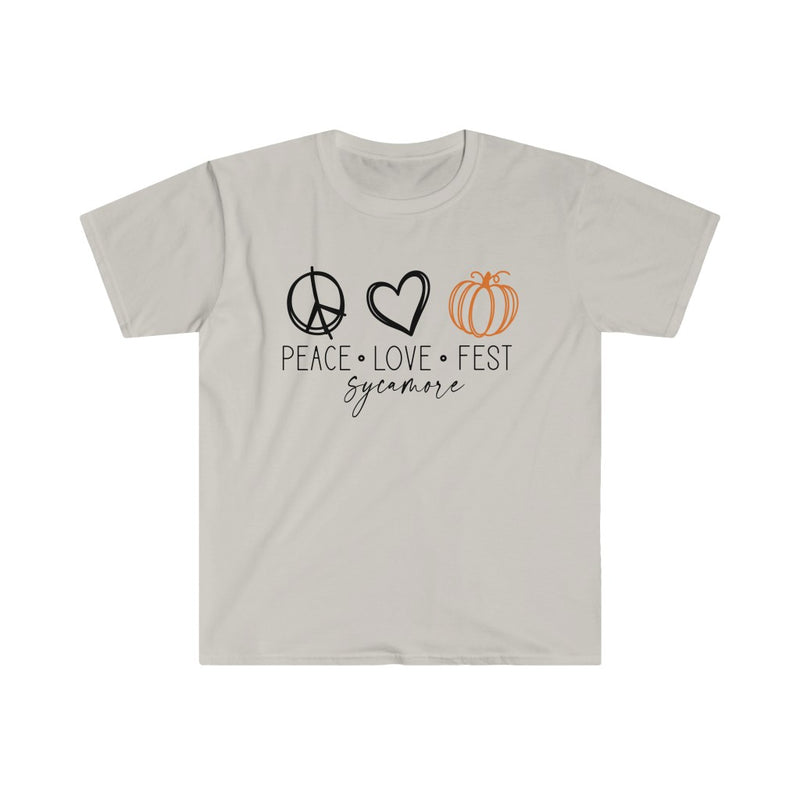 Peace Love Pumpkin Fest Tee