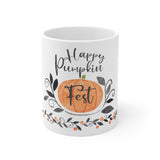 Happy Pumpkin Fest Ceramic Mug 11oz