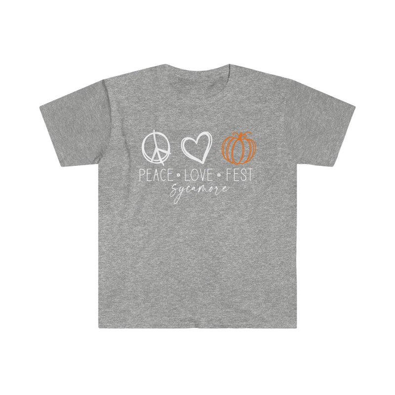 Peace Love Pumpkin Fest Tee