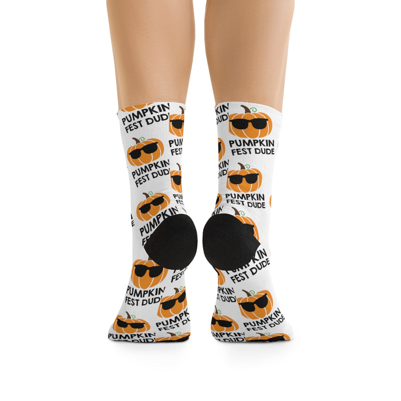 Pumpkin Fest Dude Socks