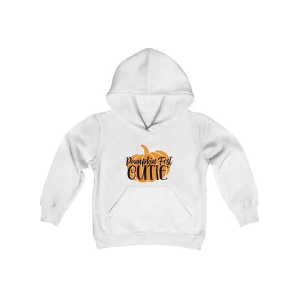 Pumpkin Fest Cutie Youth Hooded Sweatshirt