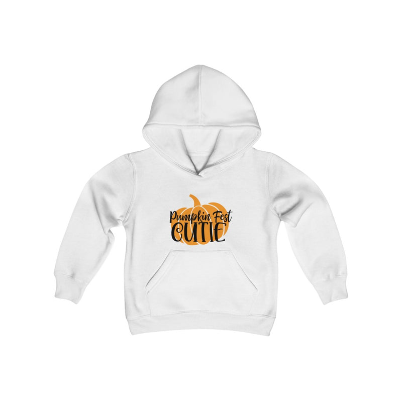Pumpkin Fest Cutie Youth Hooded Sweatshirt