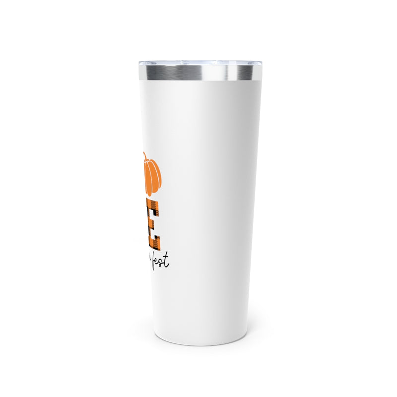 LOVE Pumpkin Fest Copper Vacuum Insulated Tumbler, 22oz