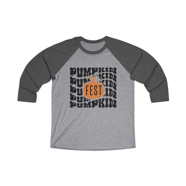 Retro Pumpkin Fest Raglan Tee