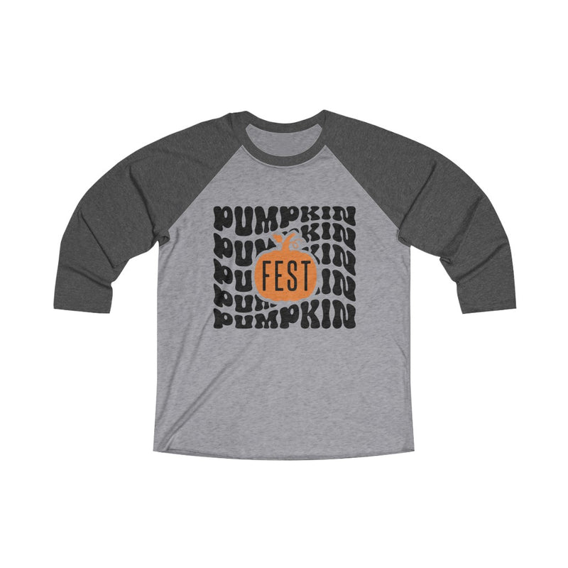 Retro Pumpkin Fest Raglan Tee