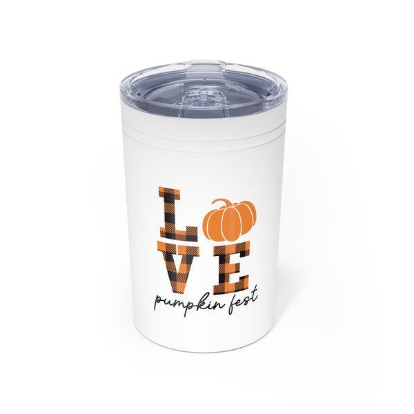 LOVE Pumpkin Fest Vacuum Insulated Tumbler, 11oz