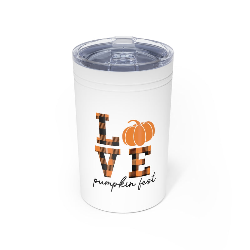 LOVE Pumpkin Fest Vacuum Insulated Tumbler, 11oz