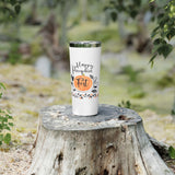 Happy Pumpkin Fest Copper Vacuum Insulated Tumbler, 22oz