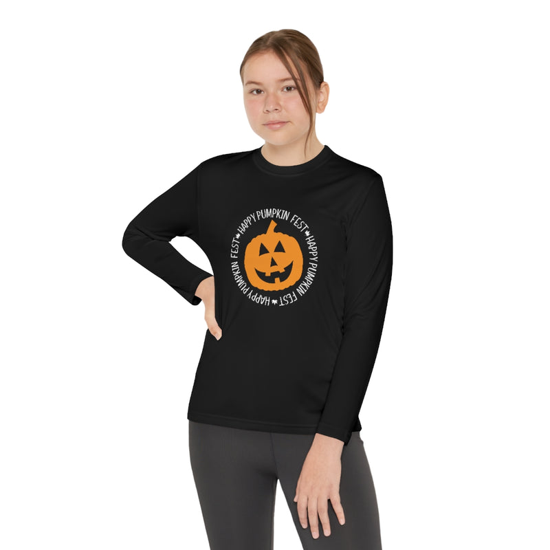 Pumpkin Fest Youth Long Sleeve Tee