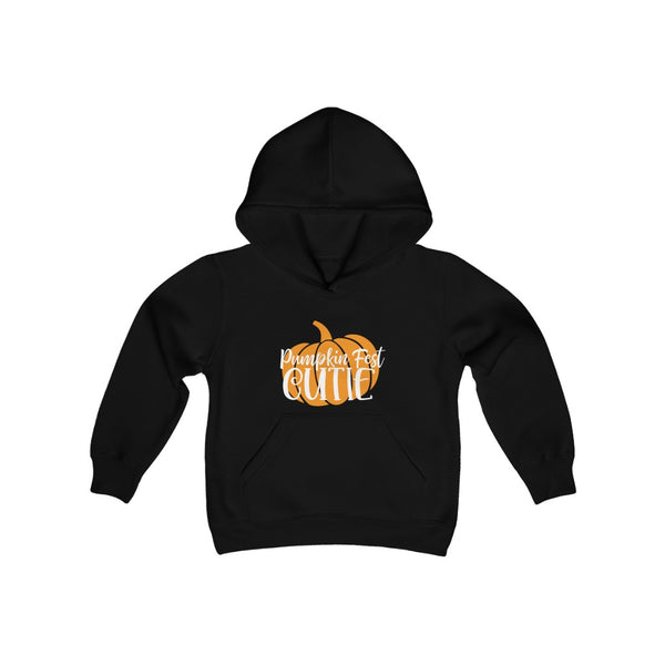 Pumpkin Fest Cutie Youth Hooded Sweatshirt