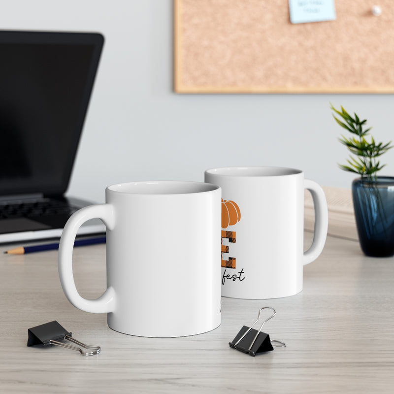 LOVE Pumpkin Fest Ceramic Mug 11oz