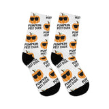 Pumpkin Fest Dude Socks