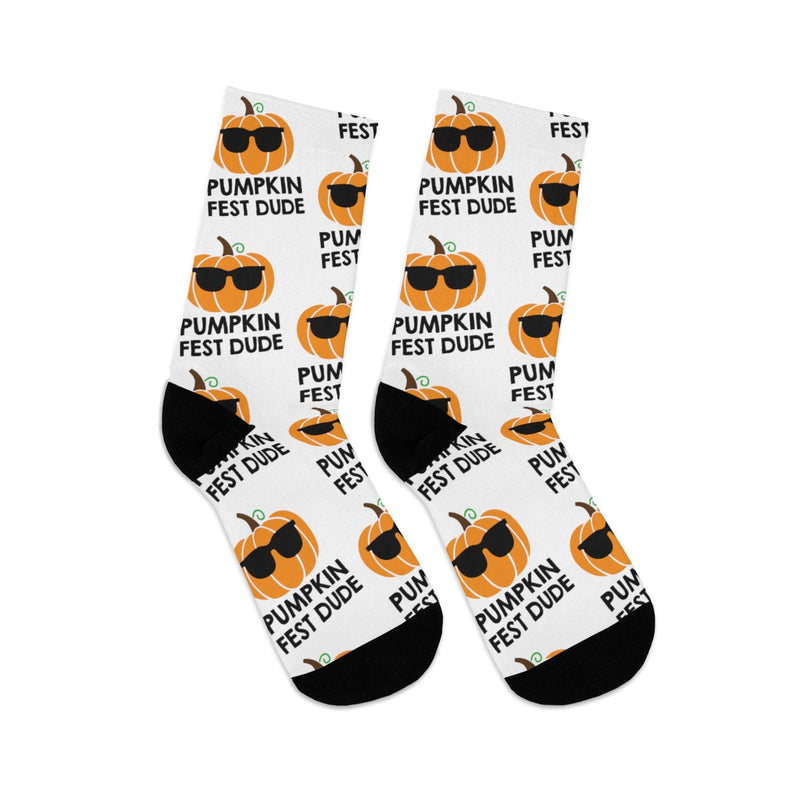 Pumpkin Fest Dude Socks