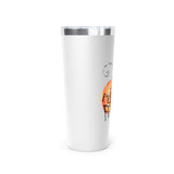 Happy Pumpkin Fest Copper Vacuum Insulated Tumbler, 22oz