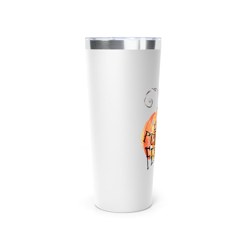 Happy Pumpkin Fest Copper Vacuum Insulated Tumbler, 22oz