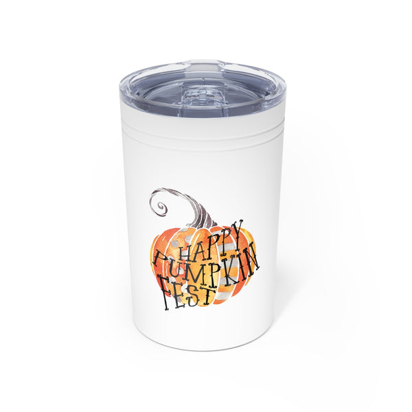 Happy Pumpkin Fest Vacuum Insulated Tumbler, 11oz