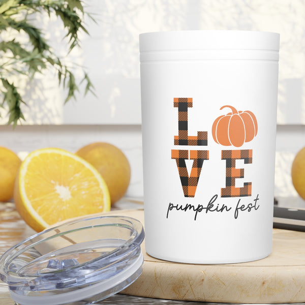LOVE Pumpkin Fest Vacuum Insulated Tumbler, 11oz