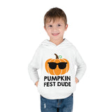 Pumpkin Fest Dude Toddler Hoodie