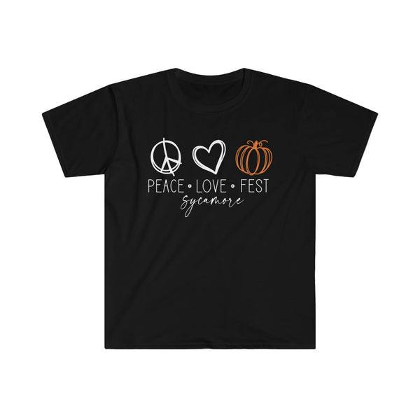 Peace Love Pumpkin Fest Tee