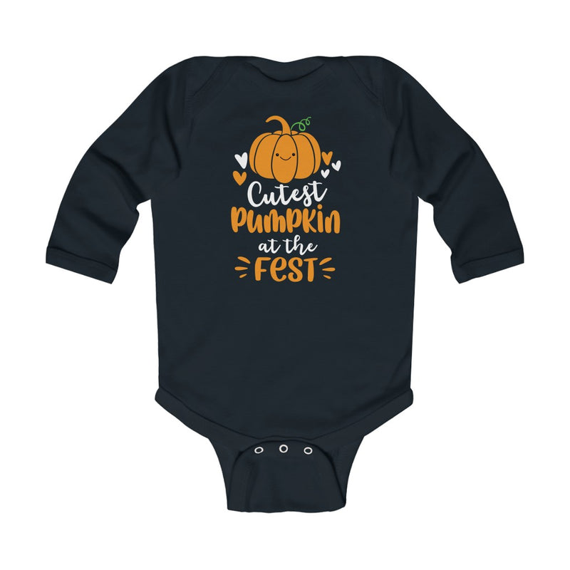 Pumpkin Fest Infant Long Sleeve Bodysuit